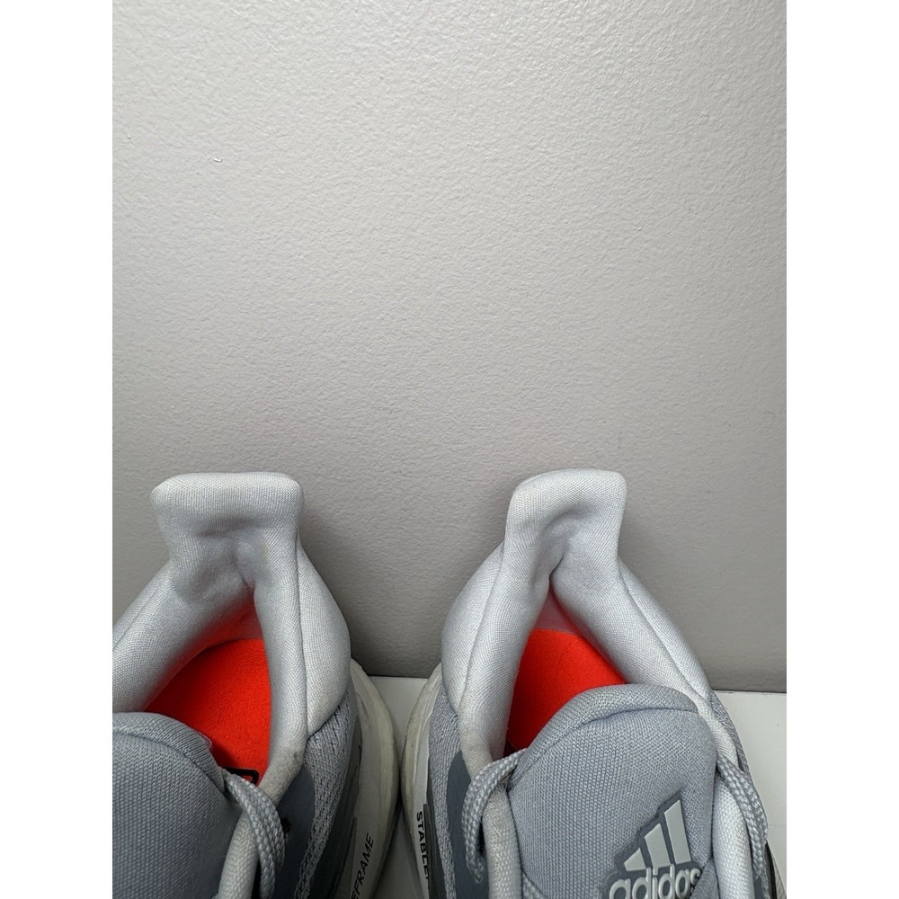 Adidas Women's Solar Glide 4 ST Running Shoes Sneakers Halo Silver Gray - Size 6 - Picture 6 of 10